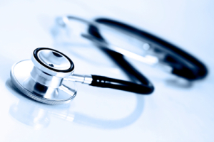 Stethoscope with reflection