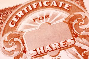 Stock Certificate